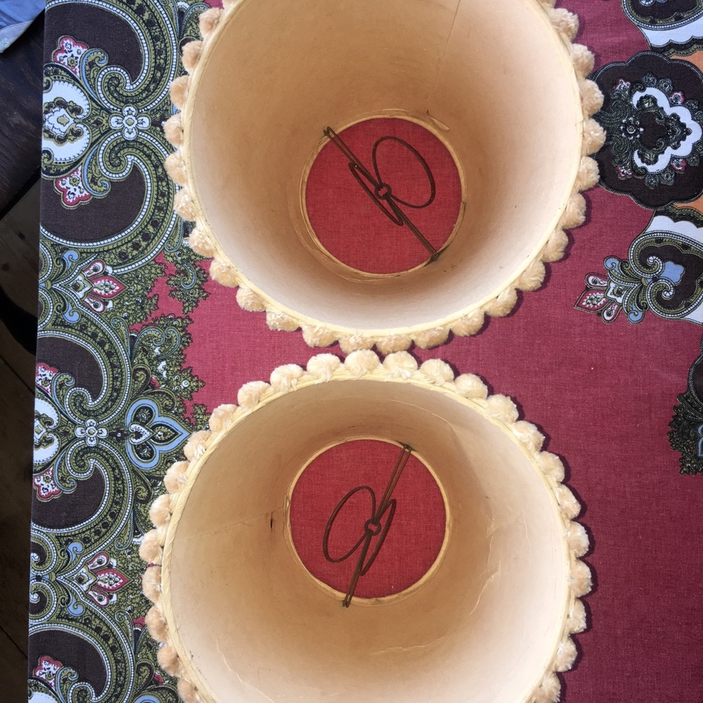 Vintage lamp shades - Picture 6 of 6